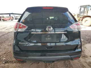 2016 Nissan Rogue SV with VIN KNMAT2MT4GP615518, listed as a Copart auction lot 48991205 with Not Provided miles and Salvage Title. Bid and sale history available at DreamBid. Image 6.
