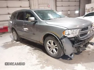 2012 Dodge Durango Crew with VIN 1C4RDJDG6CC164154, listed as a IAAI auction lot 41882399 with 234,629 mi miles. Bid and sale history available at carsss.com. Image 1.