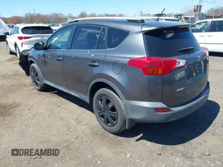 2015 Toyota RAV4 LE with VIN JTMBFREV4FJ037989, listed as a IAAI auction lot 42063957 with 93,201 mi miles and . Bid and sale history available at DreamBid. Image 3.