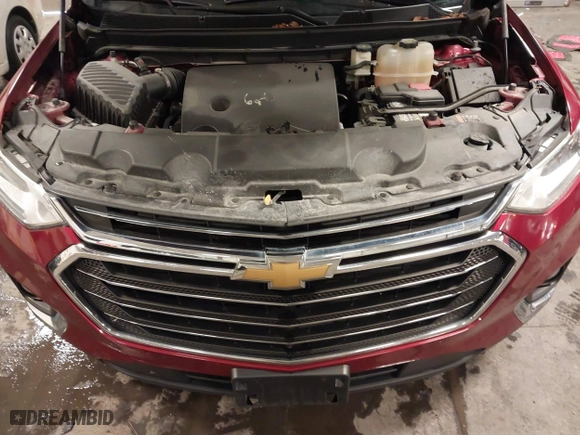 2018 Chevrolet Traverse LT Leather with VIN 1GNERHKW4JJ127820, listed as a IAAI auction lot 41603365 with 127,647 mi miles. Bid and sale history available at carsss.com. Image 10.
