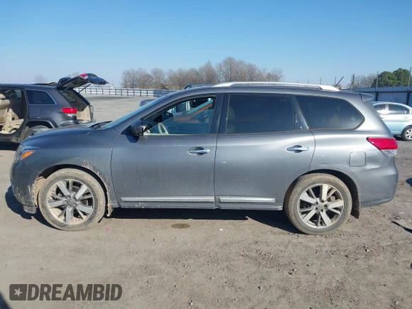 2015 Nissan Pathfinder SL with VIN 5N1AR2MM2FC668260, listed as a IAAI auction lot 41666222 with 196,800 mi miles and . Bid and sale history available at DreamBid. Image 14.