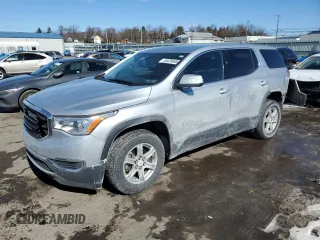 2017 GMC Acadia SLE with VIN 1GKKNKLAXHZ325583, listed as a Copart auction lot 46429005 with 115,287 mi miles and Salvage Title. Bid and sale history available at carsss.com. Image 1.