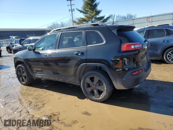 2017 Jeep Cherokee Latitude with VIN 1C4PJMCS3HW563102, listed as a Copart auction lot 46248155 with 104,937 mi miles and Clean Title. Bid and sale history available at DreamBid. Image 2.