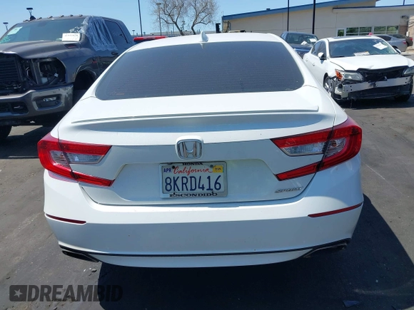 2019 Honda Accord Sport with VIN 1HGCV1F33KA041193, listed as a IAAI auction lot 41956200 with 171,700 mi miles and . Bid and sale history available at DreamBid. Image 16.