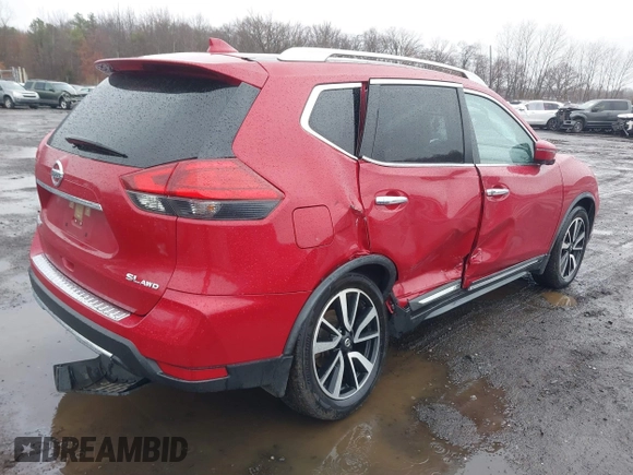 2017 Nissan Rogue S with VIN JN8AT2MVXHW278799, listed as a IAAI auction lot 41838458 with 84,742 mi miles and . Bid and sale history available at DreamBid. Image 4.