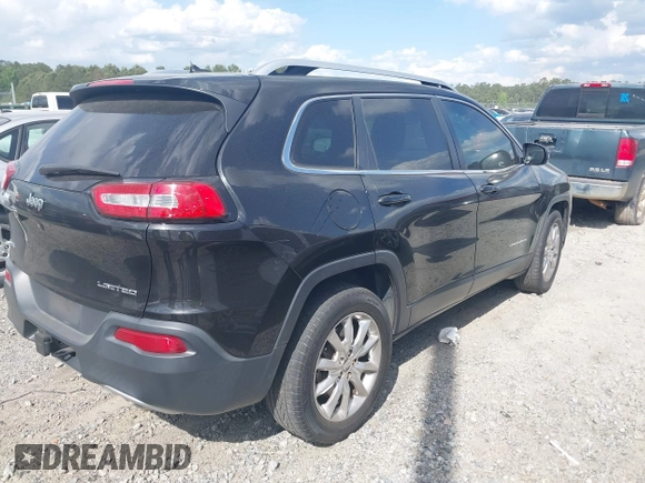 2014 Jeep Cherokee Limited with VIN 1C4PJMDS0EW240720, listed as a IAAI auction lot 41978131 with 114,560 mi miles. Bid and sale history available at carsss.com. Image 4.