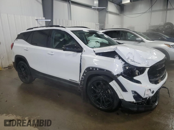 2019 GMC Terrain SLE with VIN 3GKALTEX7KL252311, listed as a Copart auction lot 88481225 with 94,440 mi miles and Salvage Title. Bid and sale history available at carsss.com. Image 4.