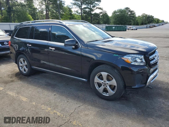 2017 Mercedes-Benz GLS 450 with VIN 4JGDF6EE8HA938157, listed as a Copart auction lot 50712854 with 85,280 mi miles and . Bid and sale history available at DreamBid. Image 4.