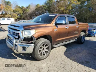 2015 Toyota Tundra 4WD Truck Platinum with VIN 5TFAW5F11FX423931, listed as a Copart auction lot 83350054 with 112,988 mi miles and Salvage Title. Bid and sale history available at carsss.com. Image 1.