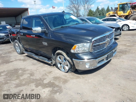 2018 Ram 1500 Big Horn with VIN 3C6RR7LG7JG203096, listed as a IAAI auction lot 41796056 with 110,205 mi miles. Bid and sale history available at carsss.com. Image 1.