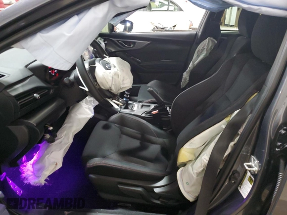 2022 Subaru WRX Premium with VIN JF1VBAF6XN9023652, listed as a Copart auction lot 75480643 with 40,264 mi miles and Salvage Title. Bid and sale history available at DreamBid. Image 7.
