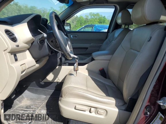 2014 Honda Pilot EX-L with VIN 5FNYF3H7XEB009642, listed as a Copart auction lot 52298435 with 245,496 mi miles and Clean Title. Bid and sale history available at carsss.com. Image 7.