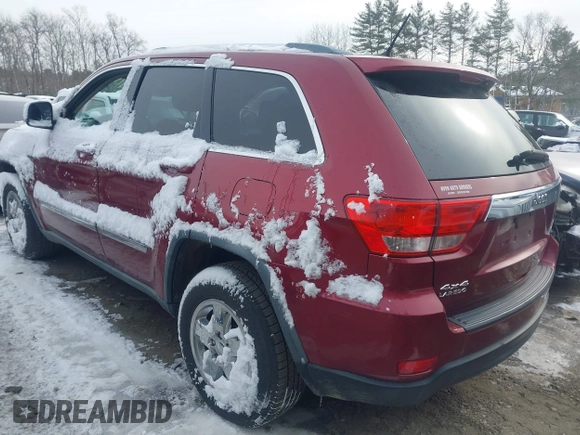 2012 Jeep Grand Cherokee Laredo with VIN 1C4RJFAGXCC174678, listed as a IAAI auction lot 41347849 with 134,156 mi miles. Bid and sale history available at carsss.com. Image 3.