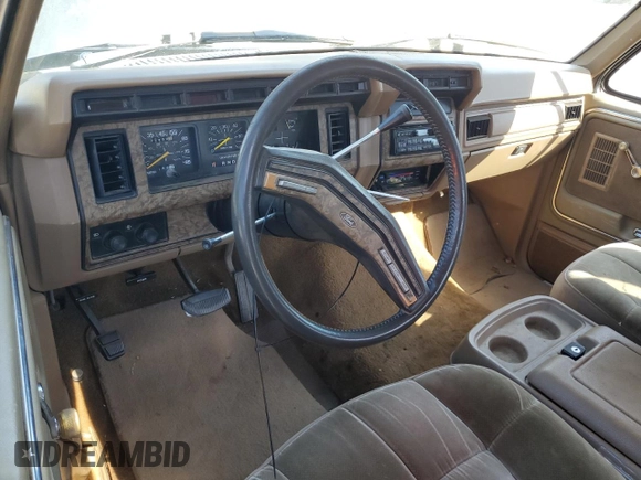 1986 Ford F-150 with VIN 1FTEX15H7GKB33715, listed as a Copart auction lot 80618824 with 11,052 mi miles and Salvage Title. Bid and sale history available at carsss.com. Image 8.