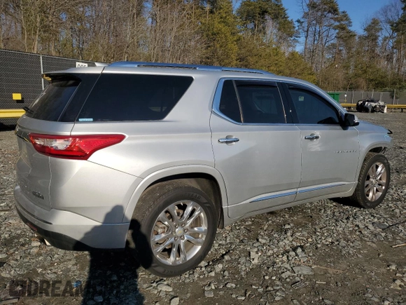 2018 Chevrolet Traverse High Country with VIN 1GNEVKKW0JJ184637, listed as a Copart auction lot 44606645 with 78,756 mi miles and Salvage Title. Bid and sale history available at carsss.com. Image 3.