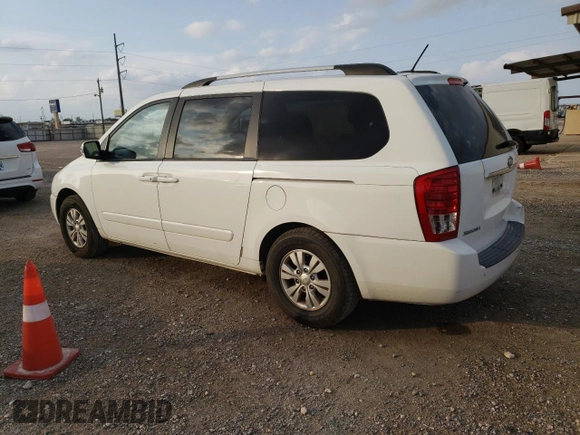 2012 Kia Sedona LX with VIN KNDMG4C79C6502438, listed as a Copart auction lot 77833384 with 169,459 mi miles and Clean Title. Bid and sale history available at carsss.com. Image 2.