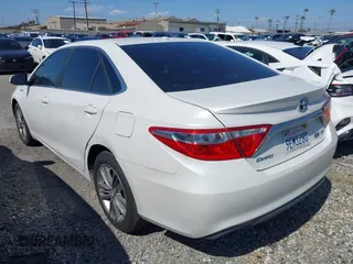 2017 Toyota Camry Hybrid LE with VIN 4T1BD1FK4HU221175, listed as a IAAI auction lot 41973130 with 104,919 mi miles. Bid and sale history available at carsss.com. Image 3.