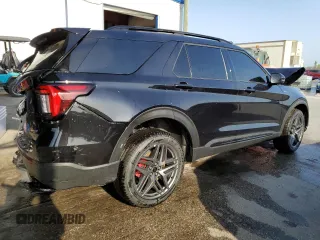 2025 Ford Explorer ST-Line with VIN 1FMUK8KH4SGB39289, listed as a Copart auction lot 50254975 with 0 mi miles and Non Repairable. Bid and sale history available at carsss.com. Image 3.