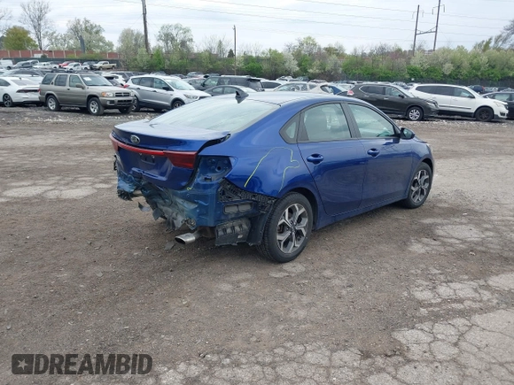 2020 Kia Forte LXS with VIN 3KPF24AD7LE194888, listed as a IAAI auction lot 42010437 with 47,113 mi miles and . Bid and sale history available at carsss.com. Image 4.