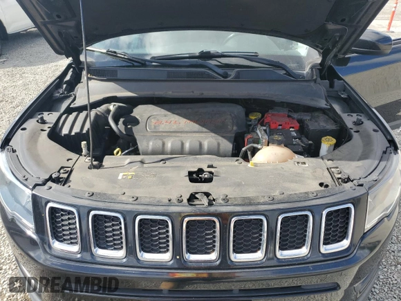 2021 Jeep Compass Latitude z VIN 3C4NJCBB6MT507917, wystawiony jako Copart lot #56979785 z przebiegiem 85 739 mil mil oraz Szkoda całkowita • Salvage title. Historia ofert i sprzedaży dostępna na DreamBid. Obrazek 12.