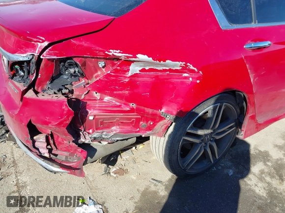 2016 Honda Accord Sport with VIN 1HGCR2F5XGA096551, listed as a IAAI auction lot 41354828 with 264,720 mi miles and . Bid and sale history available at DreamBid. Image 6.