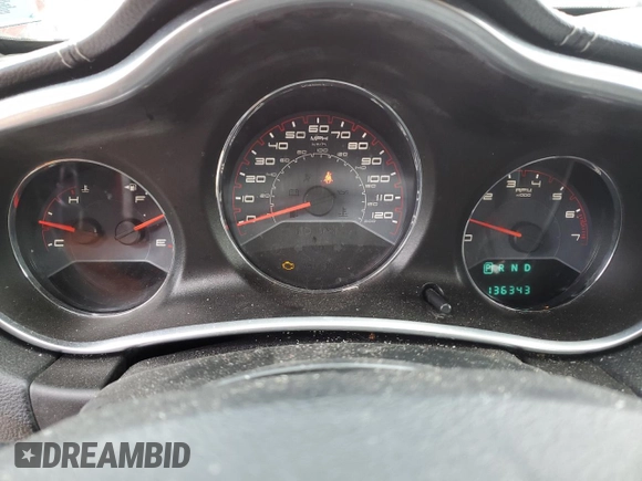 2014 Dodge Avenger SE with VIN 1C3CDZAB0EN166815, listed as a Copart auction lot 53706095 with 136,343 mi miles and Salvage Title. Bid and sale history available at carsss.com. Image 9.