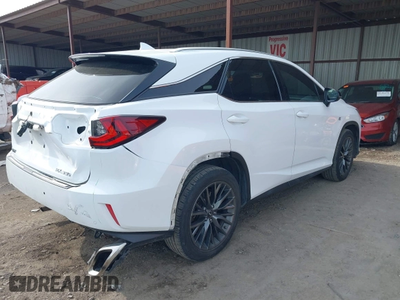 2017 Lexus RX 350 with VIN 2T2ZZMCA0HC074167, listed as a IAAI auction lot 41333997 with 105,319 mi miles and . Bid and sale history available at DreamBid. Image 4.