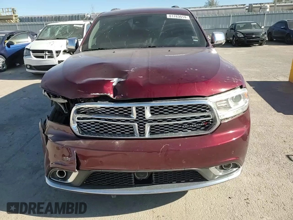 2019 Dodge Durango Citadel with VIN 1C4SDJET1KC683706, listed as a Copart auction lot 81783014 with 76,717 mi miles and Salvage Title. Bid and sale history available at DreamBid. Image 12.