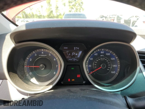2016 Hyundai Elantra SE with VIN KMHDH4AE0GU626089, listed as a Copart auction lot 57672185 with 144,734 mi miles and Salvage title. Bid and sale history available at DreamBid. Image 9.