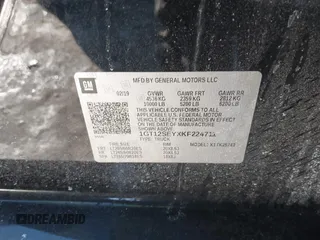 2019 GMC Sierra 2500HD Denali with VIN 1GT12SEYXKF224711, listed as a IAAI auction lot 41407508 with 77,158 mi miles. Bid and sale history available at carsss.com. Image 9.