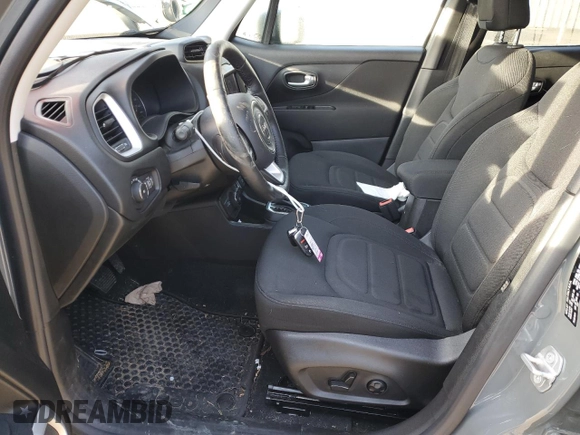 2021 Jeep Renegade Latitude with VIN ZACNJDB16MPN29515, listed as a Copart auction lot 88277775 with 8,642 mi miles and Salvage title. Bid and sale history available at DreamBid. Image 7.