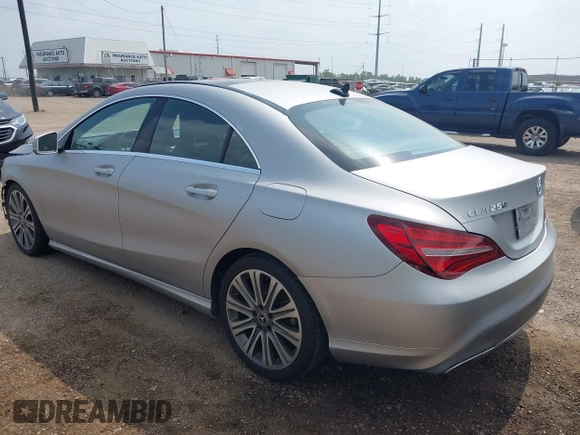 2018 Mercedes-Benz CLA 250 with VIN WDDSJ4EB4JN617063, listed as a IAAI auction lot 42205035 with 88,145 mi miles and . Bid and sale history available at DreamBid. Image 3.