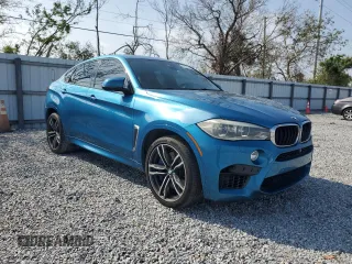2016 BMW X6 M with VIN 5YMKW8C57G0R43243, listed as a Copart auction lot 43741525 with 114,700 mi miles and Clean Title. Bid and sale history available at carsss.com. Image 4.