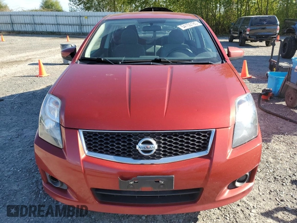 2011 Nissan Sentra SR with VIN 3N1AB6AP0BL639369, listed as a Copart auction lot 54150185 with 163,040 mi miles and Salvage Title. Bid and sale history available at DreamBid. Image 5.