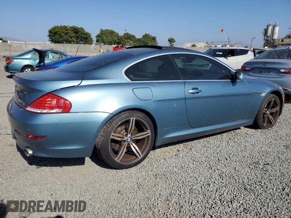 2009 BMW 6 Series 650i z VIN WBAEA535X9CV92748, wystawiony jako Copart lot #59233735 z przebiegiem 116 797 mil mil oraz Czysty tytuł • Clean title. Historia ofert i sprzedaży dostępna na DreamBid. Obrazek 3.