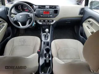 2014 Kia Rio LX with VIN KNADM4A37E6347641, listed as a Copart auction lot 41618805 with 143,921 mi miles and Clean Title. Bid and sale history available at DreamBid. Image 8.