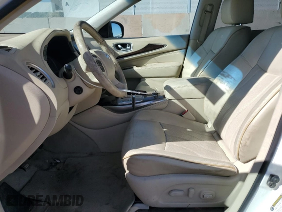 2013 Infiniti JX35 with VIN 5N1AL0MN5DC309903, listed as a Copart auction lot 55463665 with 186,669 mi miles and Clean Title. Bid and sale history available at carsss.com. Image 7.