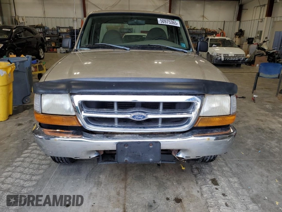 1999 Ford Ranger XL with VIN 1FTYR10C4XPA04269, listed as a Copart auction lot 50975365 with 159,171 mi miles and Non Repairable. Bid and sale history available at DreamBid. Image 5.