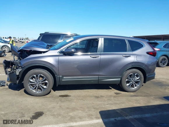 2022 Honda CR-V EX with VIN 7FARW2H55NE041903, listed as a IAAI auction lot 41679260 with 14,563 mi miles. Bid and sale history available at carsss.com. Image 15.