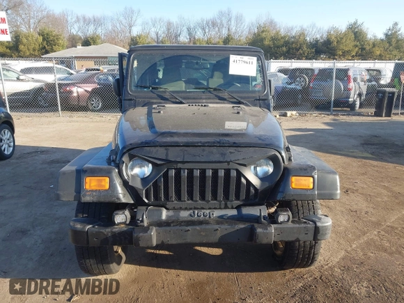 2006 Jeep Wrangler Sport with VIN 1J4FA49SX6P733671, listed as a IAAI auction lot 41779611 with 189,701 mi miles and . Bid and sale history available at carsss.com. Image 12.