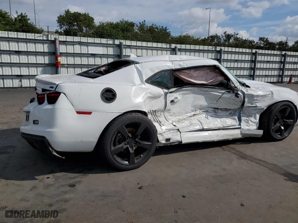 2012 Chevrolet Camaro 1LT with VIN 2G1FB1E34C9152492, listed as a Copart auction lot 48514215 with 0 mi miles and Salvage Title. Bid and sale history available at carsss.com. Image 3.