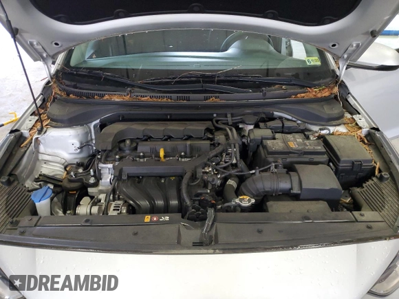 2022 Hyundai Accent SE с VIN 3KPC24A61NE171582, выставлен на аукционе Copart как лот 57715085 с пробегом 21 392 миль миль и Списание • Salvage title. История ставок и продаж доступна на DreamBid. Изображение 11.