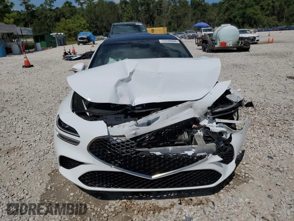 2023 Genesis G70 3.3T with VIN KMTG54TE7PU117917, listed as a Copart auction lot 73748604 with 33,688 mi miles and Clean Title. Bid and sale history available at DreamBid. Image 5.