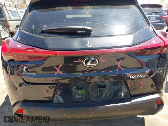 2022 Lexus UX 200 with VIN JTHX3JBH8N2047074, listed as a IAAI auction lot 42665051 with 27,249 mi miles and . Bid and sale history available at DreamBid. Image 6.