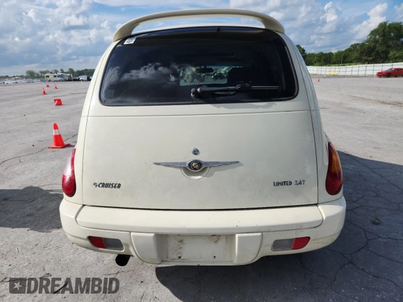 2007 Chrysler PT Cruiser Limited with VIN 3A8FY68807T500925, listed as a Copart auction lot 61154085 with 140,022 mi miles and Salvage title. Bid and sale history available at DreamBid. Image 6.