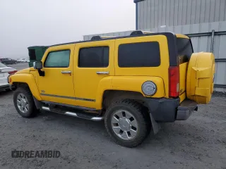 2007 Hummer H3 SUV with VIN 5GTDN13E678101645, listed as a Copart auction lot 85368114 with 209,716 mi miles and Salvage Title. Bid and sale history available at DreamBid. Image 2.