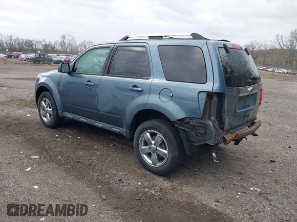 2012 Ford Escape Limited with VIN 1FMCU9EG9CKA05004, listed as a IAAI auction lot 41931038 with 126,086 mi miles. Bid and sale history available at carsss.com. Image 3.