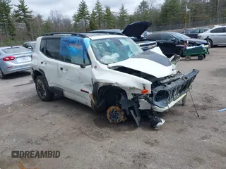 2016 Jeep Renegade Trailhawk with VIN ZACCJBCT4GPD12242, listed as a IAAI auction lot 42035366 with 112,429 mi miles and . Bid and sale history available at DreamBid. Image 1.