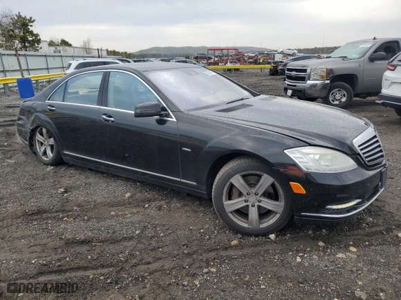 2012 Mercedes-Benz S-Class S 550 with VIN WDDNG9EB9CA450556, listed as a Copart auction lot 53244175 with 120,283 mi miles and Salvage Title. Bid and sale history available at carsss.com. Image 4.