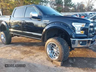 2016 Ford F-150 XLT with VIN 1FTEW1EF3GKF16634, listed as a IAAI auction lot 41263672 with 122,390 mi miles. Bid and sale history available at carsss.com. Image 1.